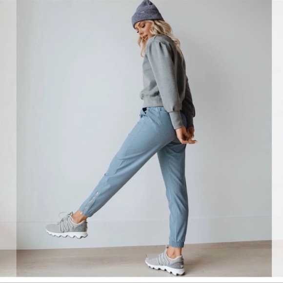 Albion Other - Albion Jetsetter Chambray Jogger Pants Blue Medium